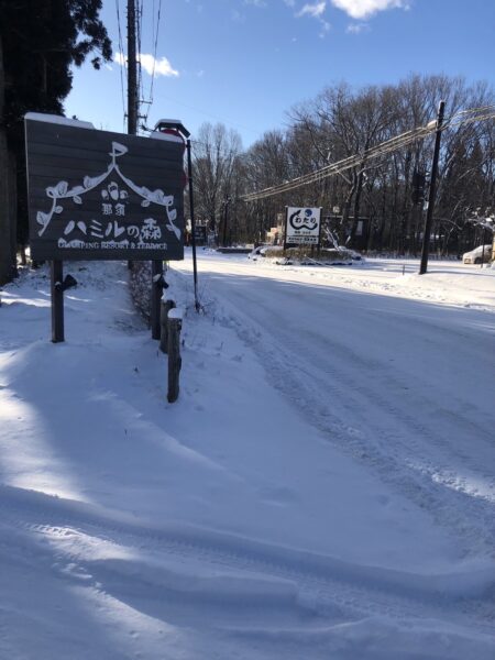 那須ハミルの森ー積雪情報ー