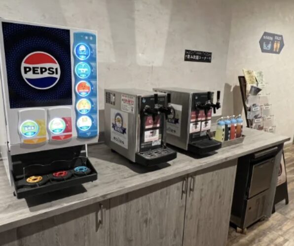 滞在期間中はジェラート食べ放題・フリードリンク！（アルコール含む）