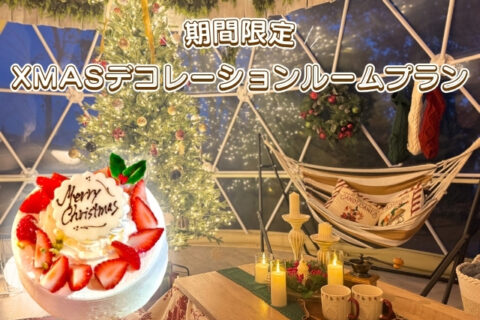 ～Xmasデコレーションルームプラン販売開始のご案内～